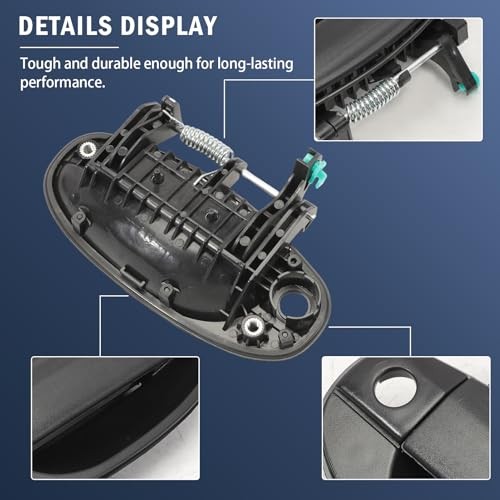 1311174 Exterior Door Handles fits Aveo 2004-2008 Aveo5 2009-2011 extured