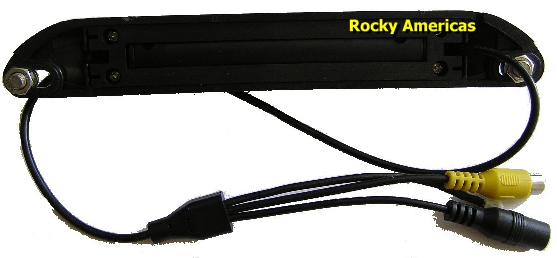 CCD LICENSE PLATE WIDE ANGLE 150 DEGREE REAR VIEW CAMERA MIRROR CLIP ON TFT LCD