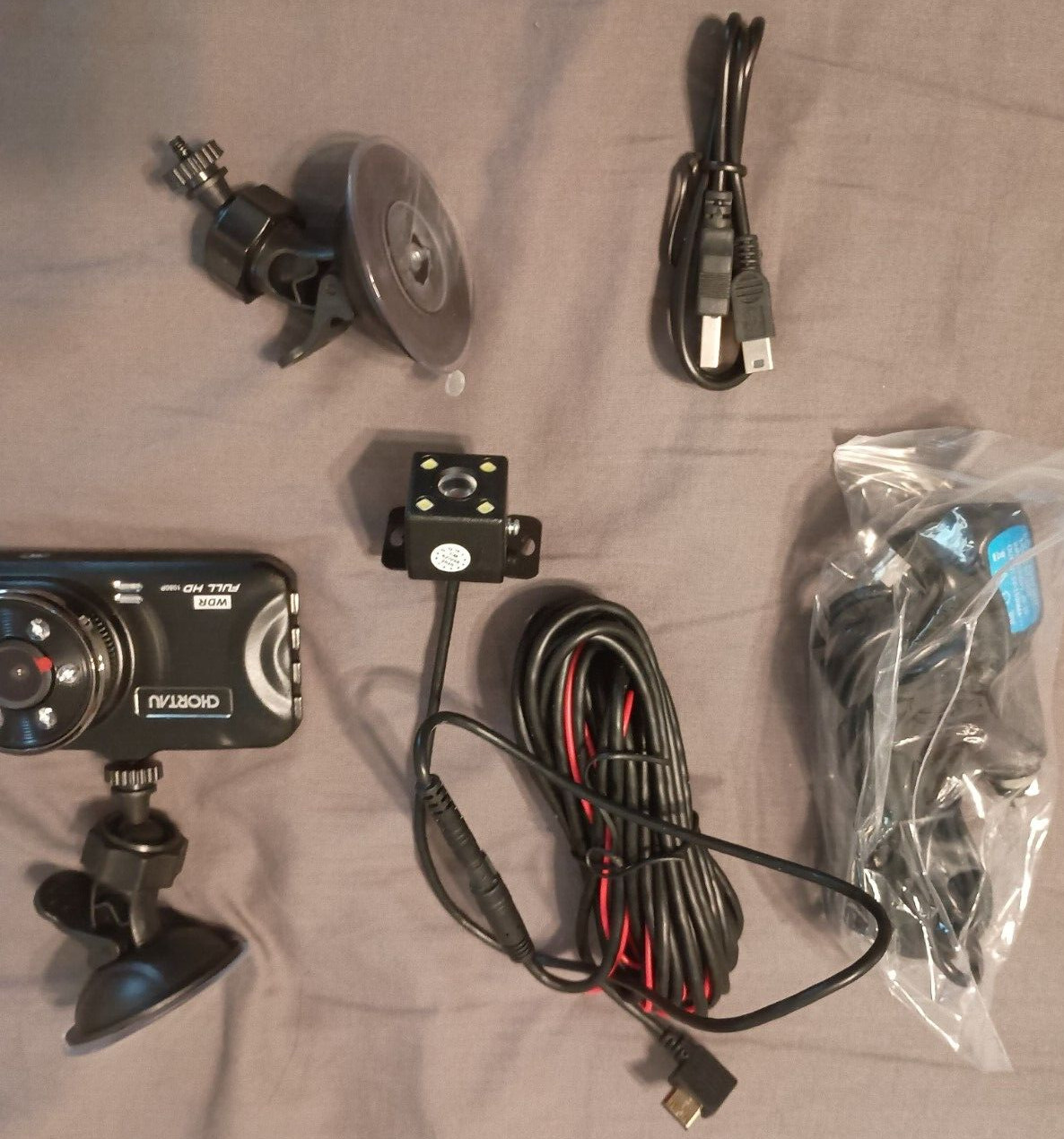 HD Dash Cam – High-Quality Car Camera with Night Vision – Front and rear cameras