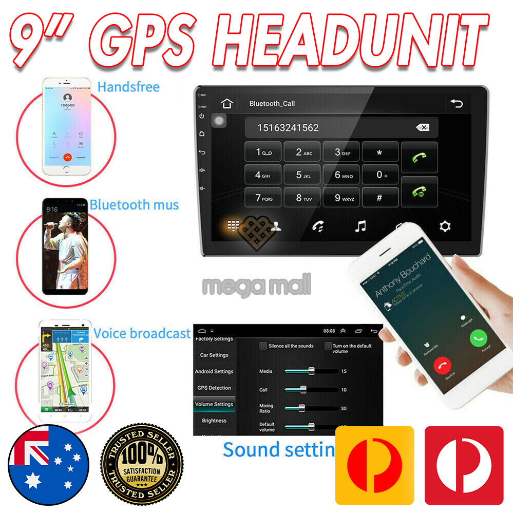 Android 10.1 Double 2 Din No DVD Player Car Radio Stereo Head Unit GPS SAT NAV