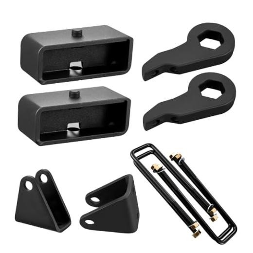 1-3″ Front and 2″ Rear Leveling Lift Kit Compatible with 2001-2010 Chevy