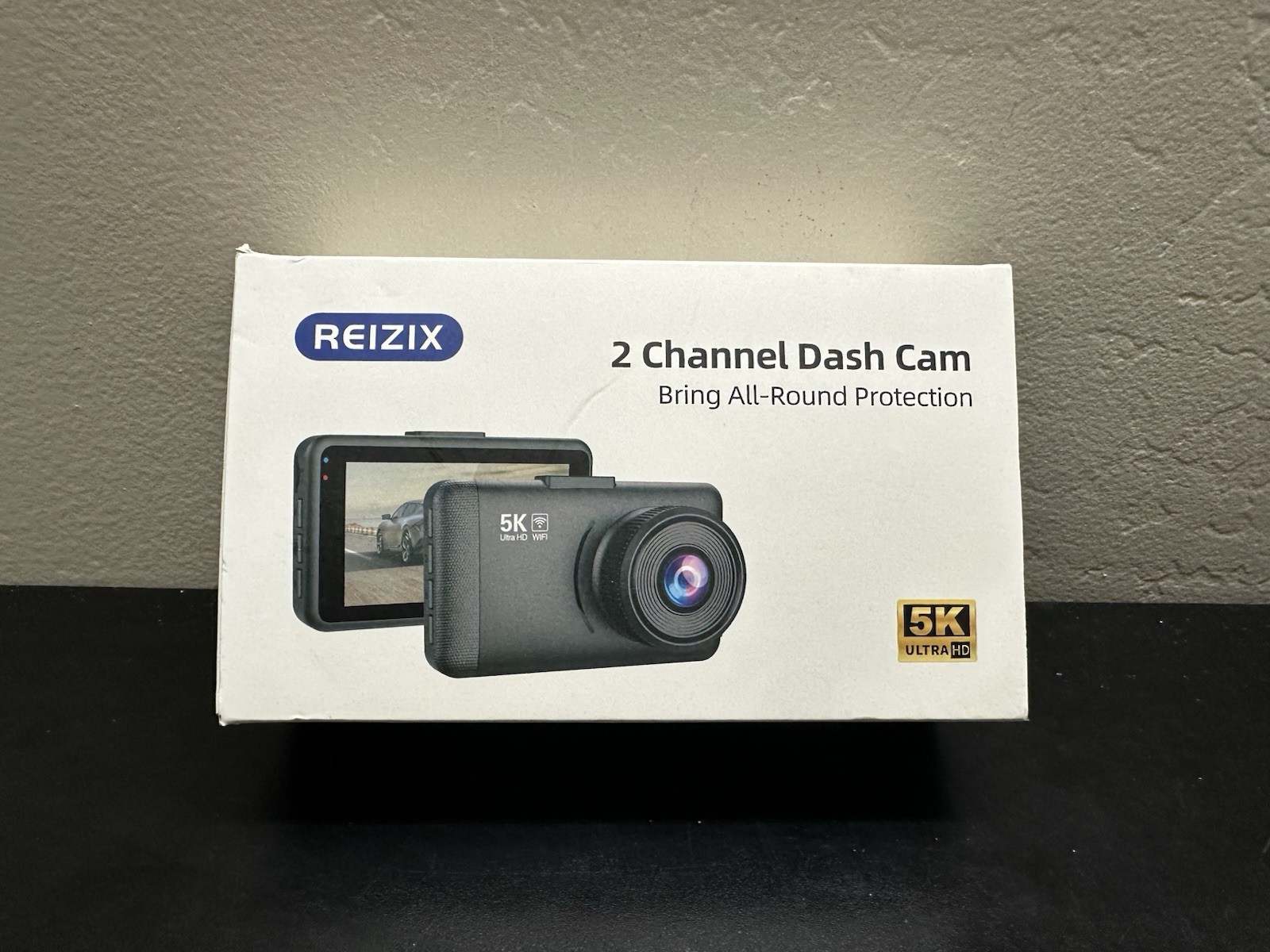 Reizix 2 Channel Dash Cam 5K Front &rear Camera +64GB Ultra HD Driving Recorder