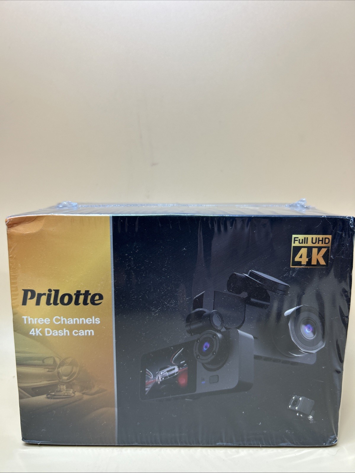 Sealed BRAND NEW Prilotte 3 Channels 4K Dash Cam
