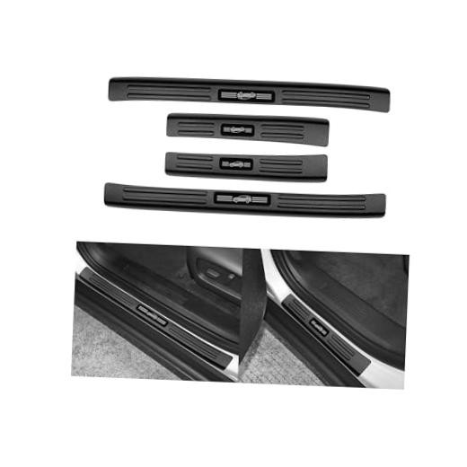 4PCS Door Sill Protector for Chevy for Chevy 2025-2026 Equinox (Matte Black)