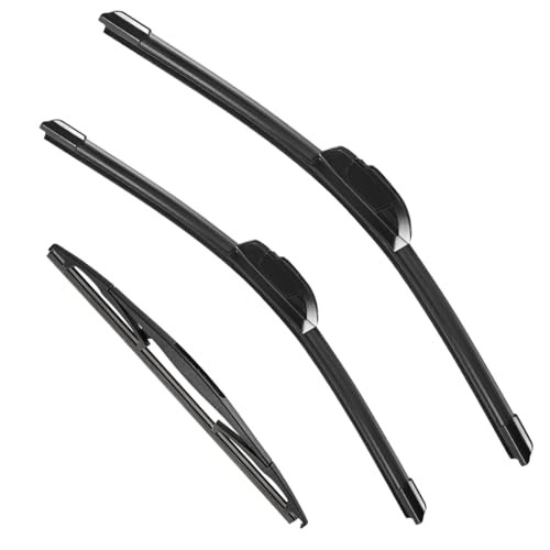3 Pack Windshield Wiper Blades Compatible With Honda CRV CR-V 2017 2018 2019