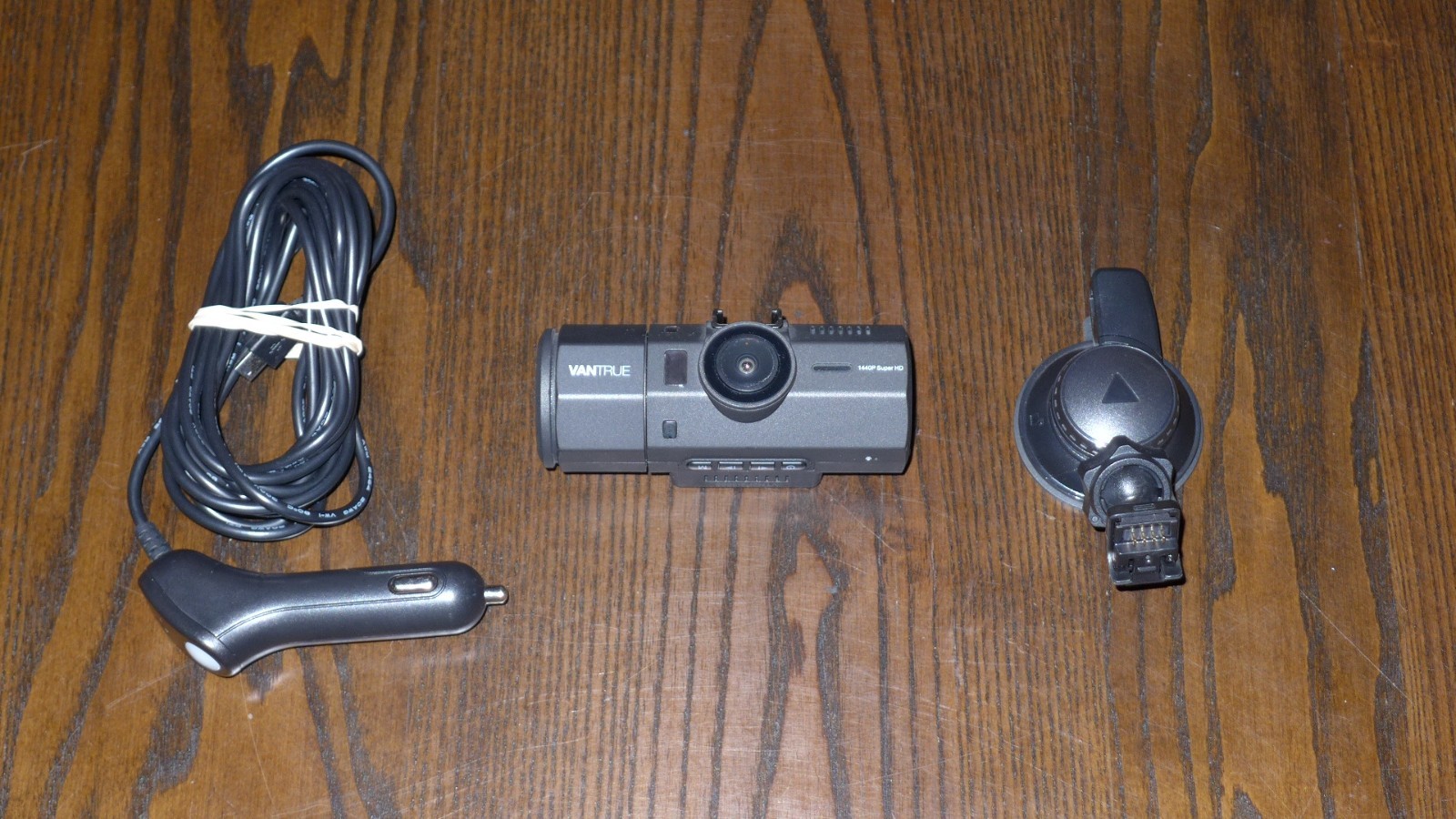 Vantrue N2PRO N2 Pro Uber Dual Dash Camera – w/ Mount, Power Cord, 32GB microSD