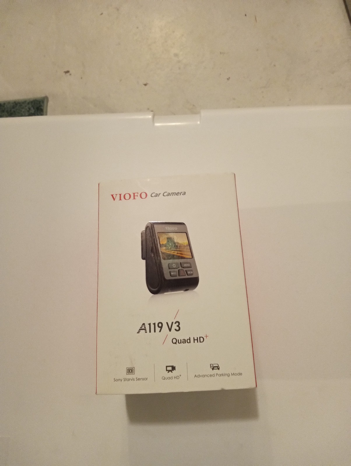 VIOFO A119V3 2K 1440P 60fps Car Dash Cam Front DVR Video Recorder & G-Sensor GPS