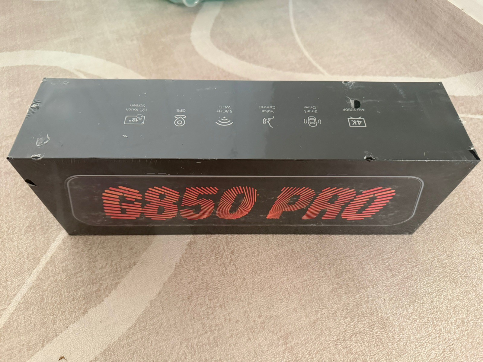 WOLFBOX G850 PRO Rear View Mirror Dash Cam GPS WiFi, Voice Control, ADAS & BSD