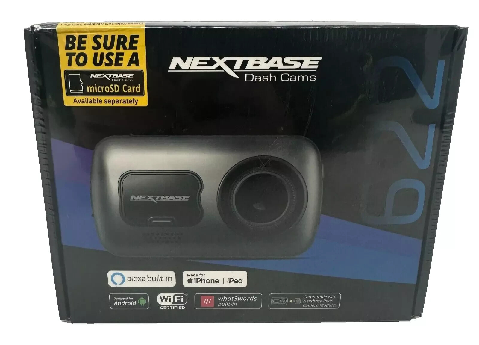 Brand NEW!! – Nextbase – 622GW 4K Dash Cam – Silver – Sealed!!