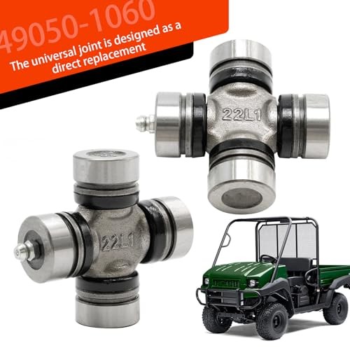 2 Pack 49050-1060 Rear Front Propeller Drive Shaft U-Joint, Replacement for