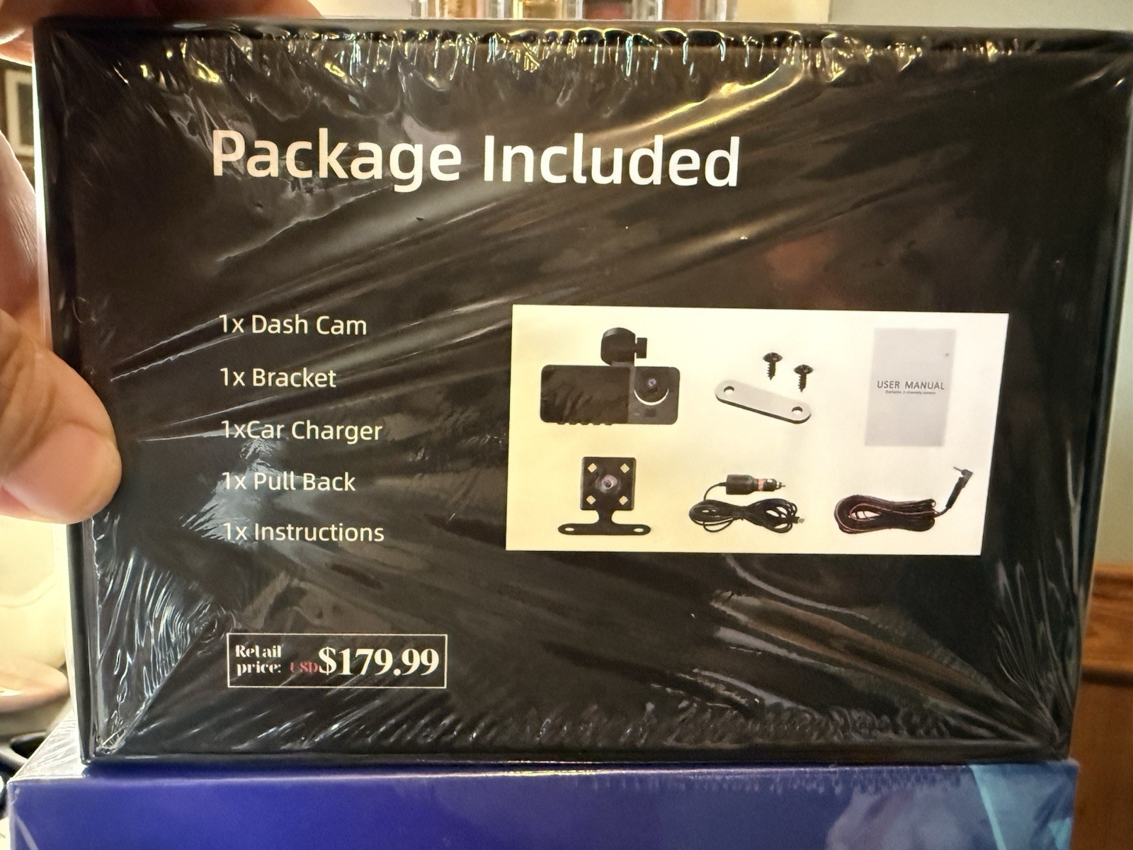 Brand New XABC 4K Ultra HD Dash Cam with Front and Rear Cameras