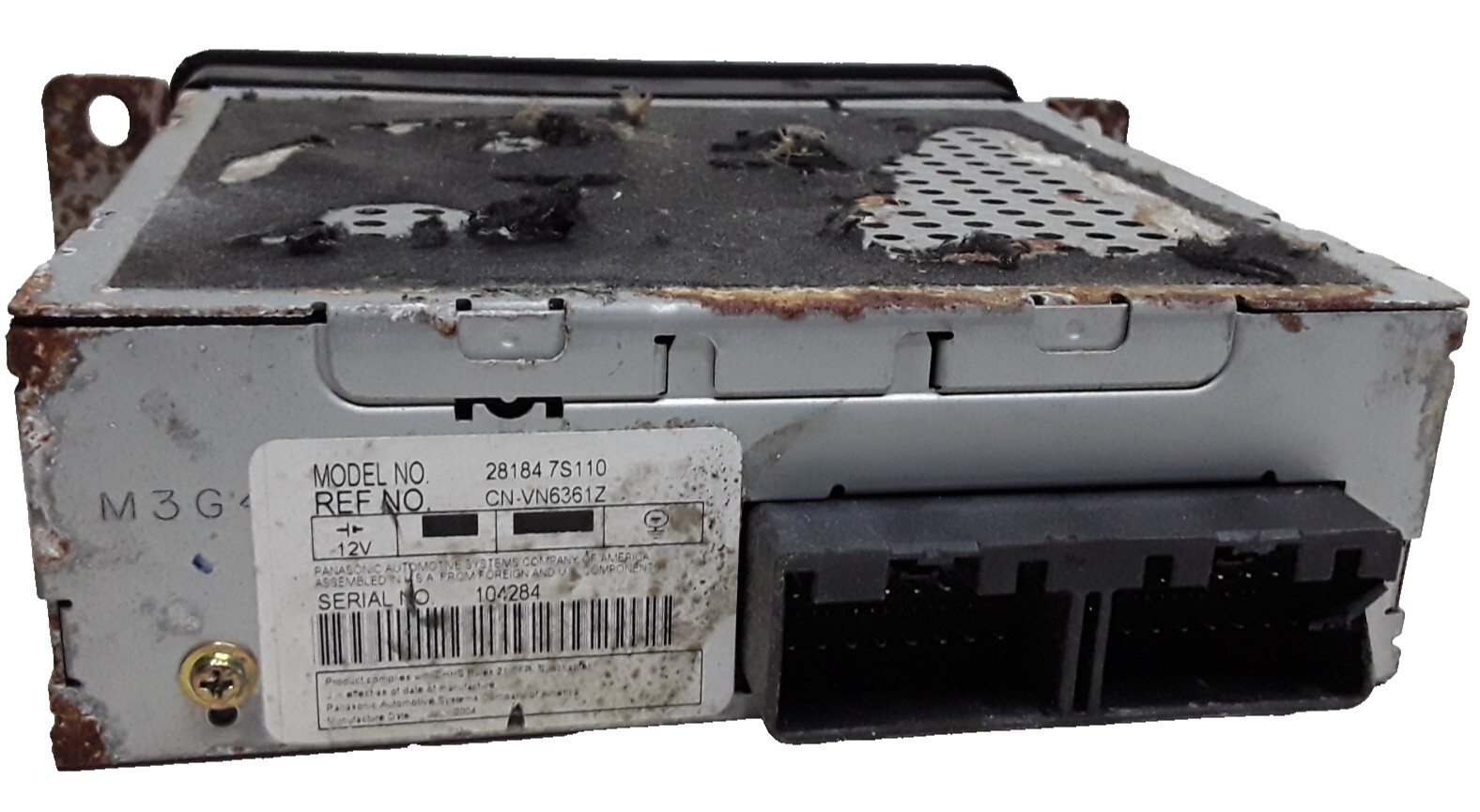 04 05 06 Nissan Armada Infiniti QX56 rear entertainment DVD player 28184-7S110