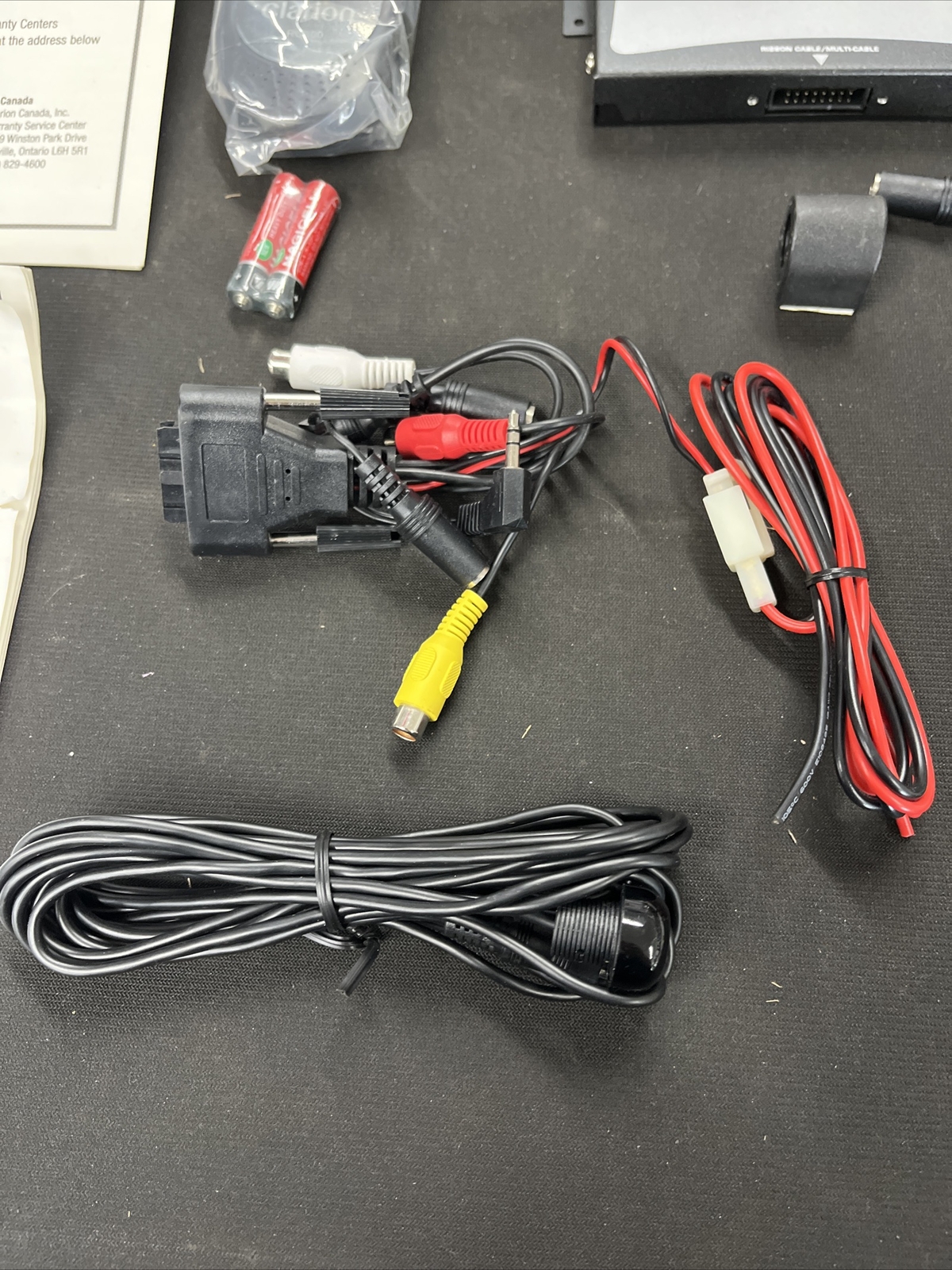 CLARION TTX001 Stand Alone/Slave TV Tuner Complete Kit Brand New ADD ON VMA1131