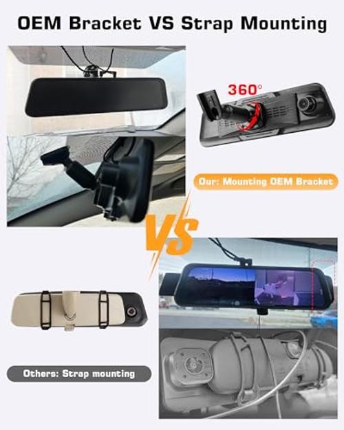 OEM Bracket Only for T30 Mirror Dash cam Rear View Mirror Camera Mount