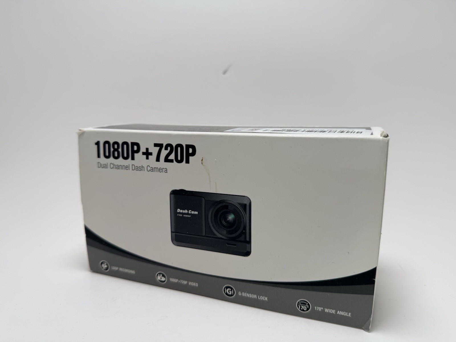Dual Channel Dash Cam 1080p + 720p