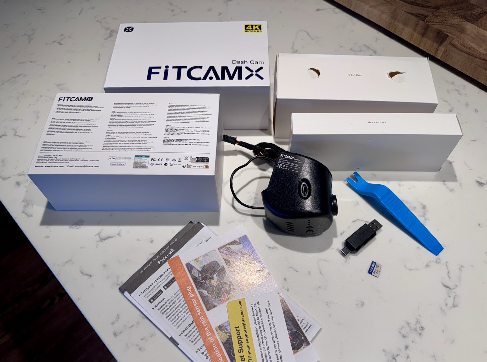 Fitcamx 4K Dash Cam Audi Q6 Etron