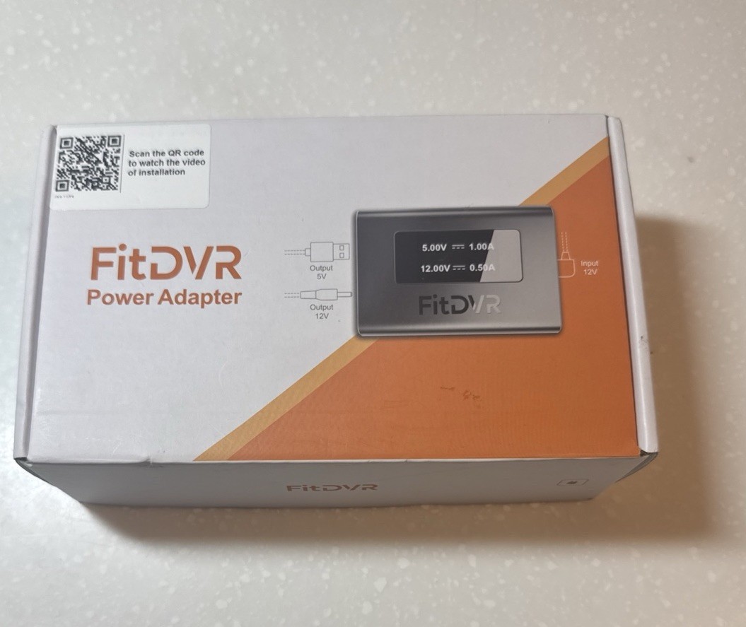 Dash Camera Power Adapter (3-Pin) for Honda, Connects to Overhead Console