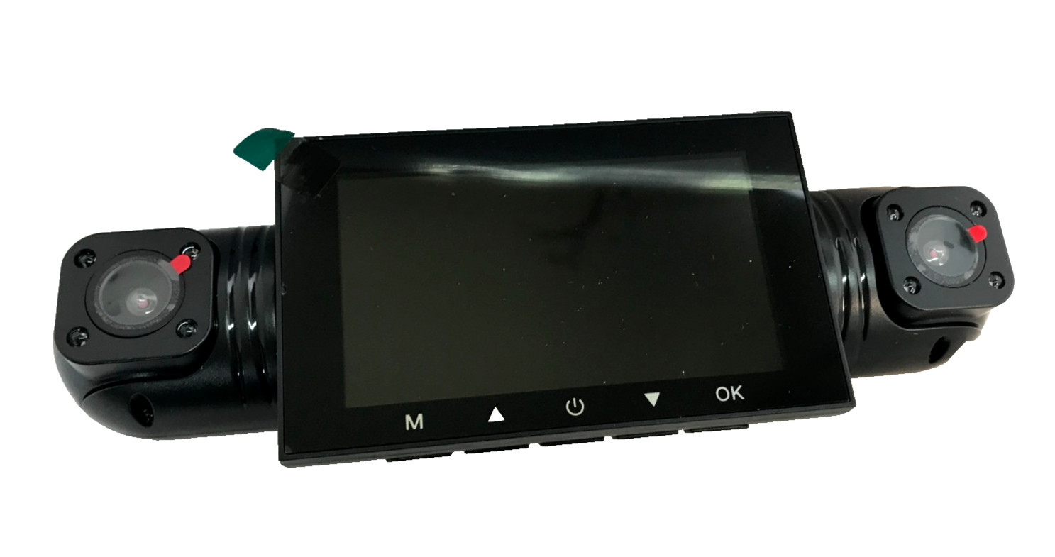 Black Box W8183 Full HD 1080P Dual Lens Traffic Dash Cam Recorder G Sensor Kit