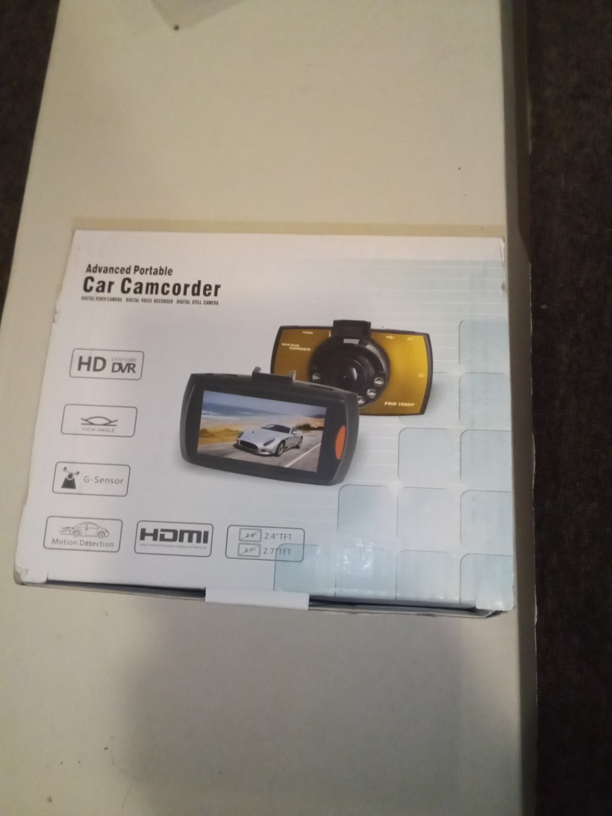 ADVANCED PORTABLE CAR CAMCORDER HD DVR 1080