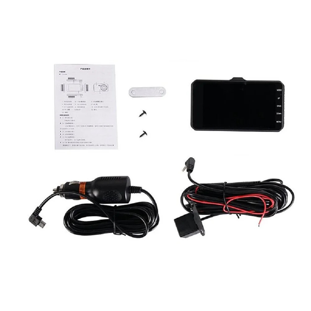 Car DVR Camera Full HD 1080P Auto Video , Speed Wide Angle Dashcam G-sensor