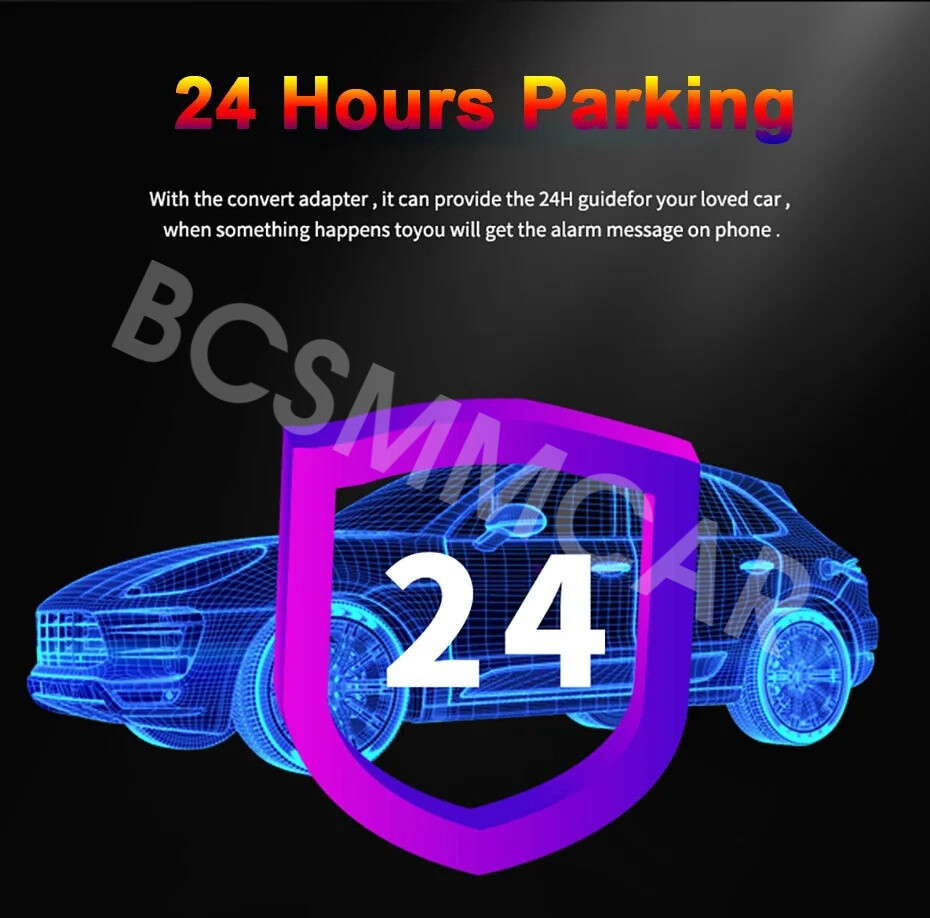 1080P HD Rearview Mirror Car DVR 3 Lens Dash Cam Camera Video Recorder ADAS/FM