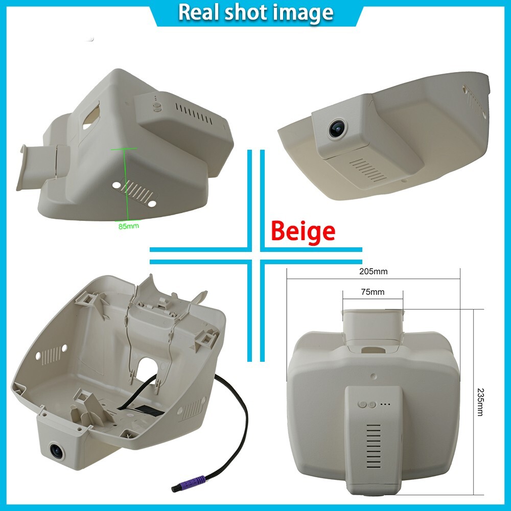 Plug and Play 4K 2160P Wifi Car DVR Dash Cam Camera for Jeep Renegade 2015-2026