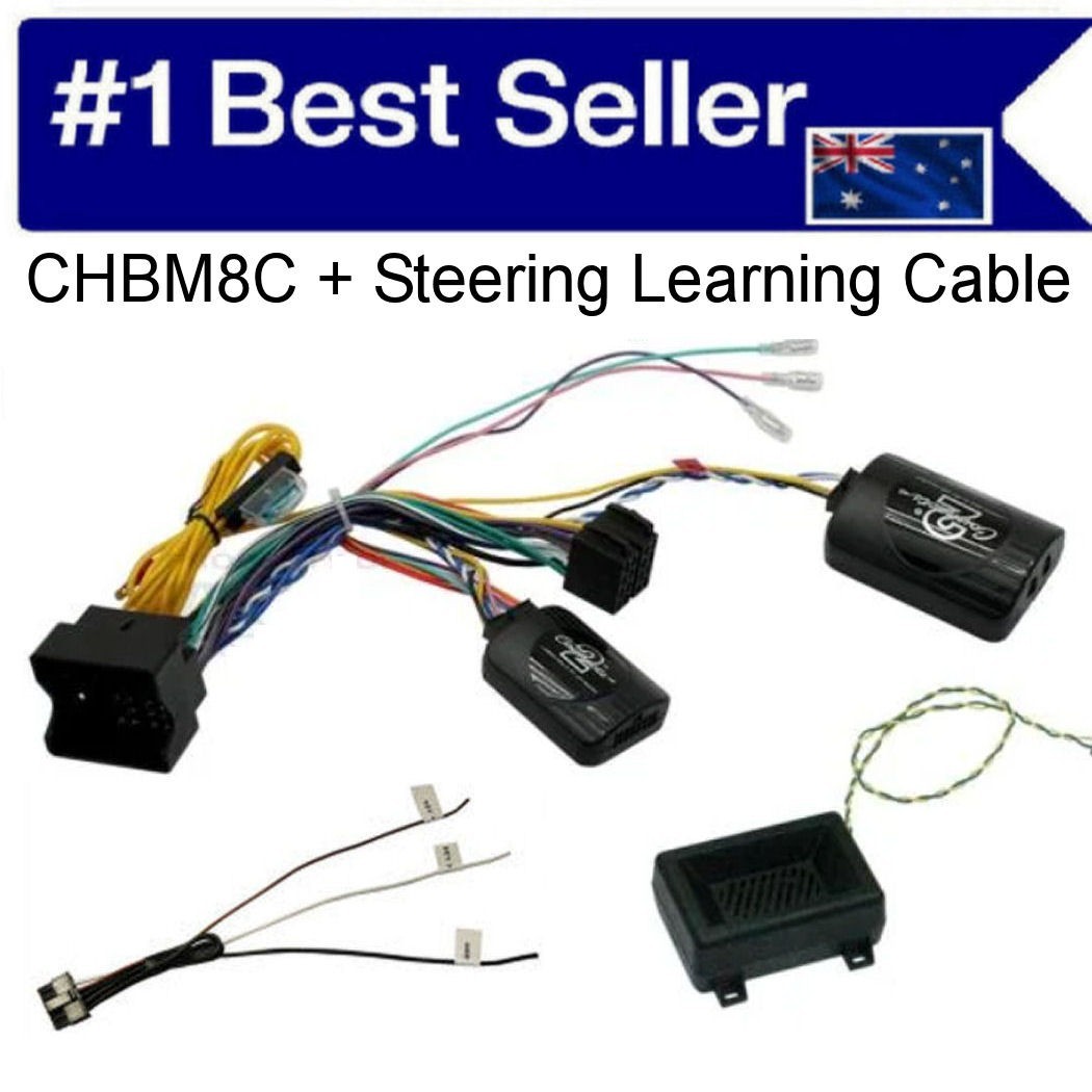 MINI COOPER 2002-2008 STEERING WHEEL INTERFACE + LEARNING CABLE AERPRO CHBM8C