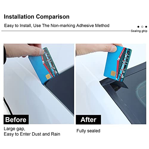 Car Windshield Weather Strip 19mm Rubber Weather Stripping Trim 0.75 in x 16 ft