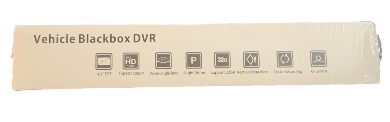 Mirror Dash Camera Blackbox Vehicle DVR Full HD 1080