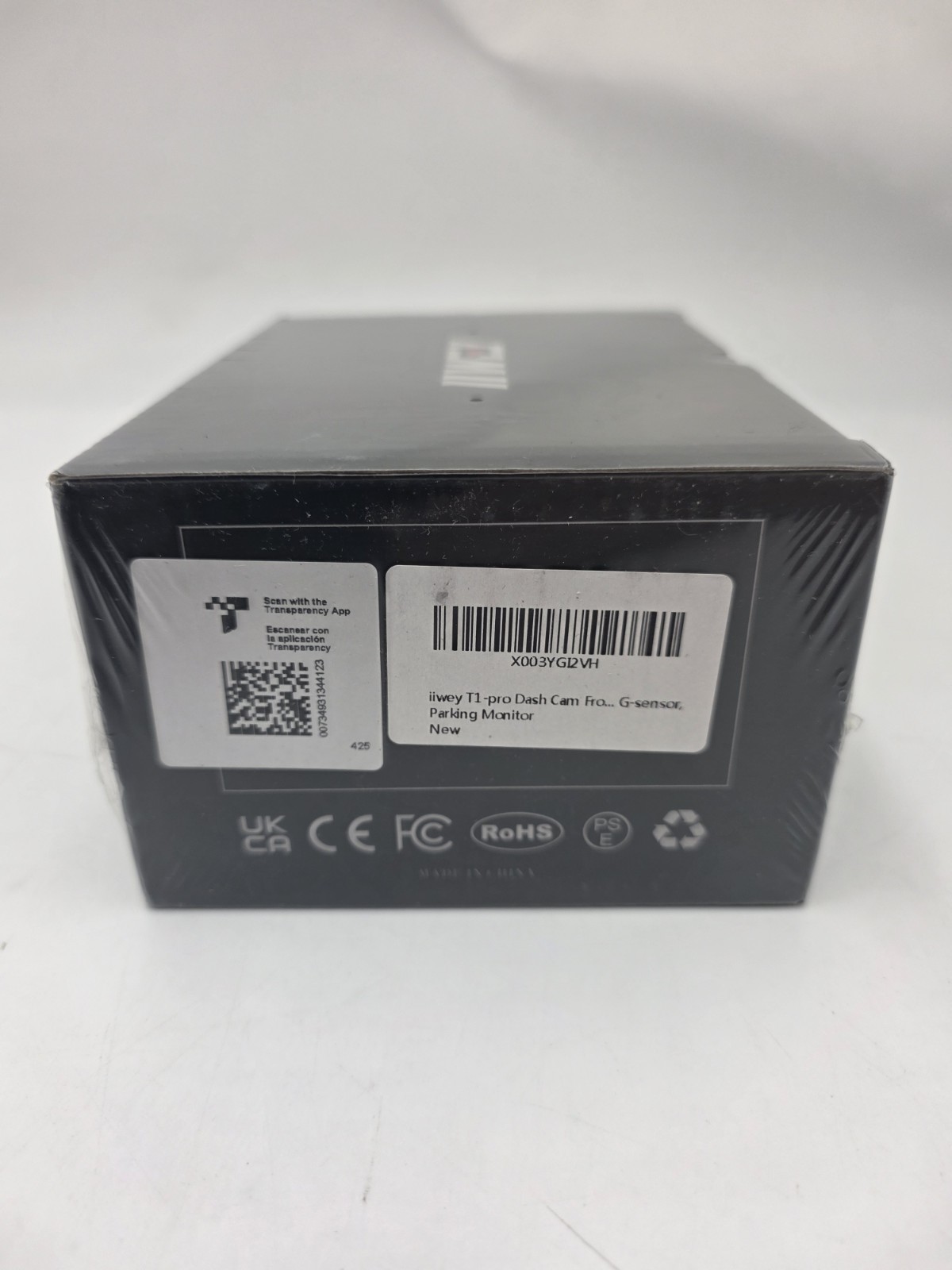 T1 Pro Dash Cam Front Rear & Inside 3 Channel 1080P Adjustable Lens Dash Camera