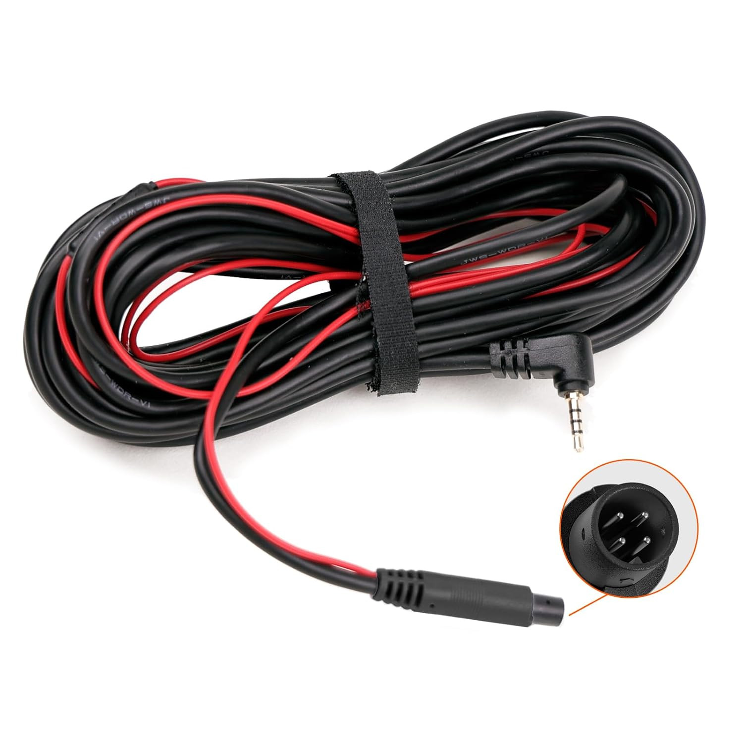 WOLFBOX 50 Feet Rear Camera Longer Replacement Cable for I17 / I07 / G840S / G84