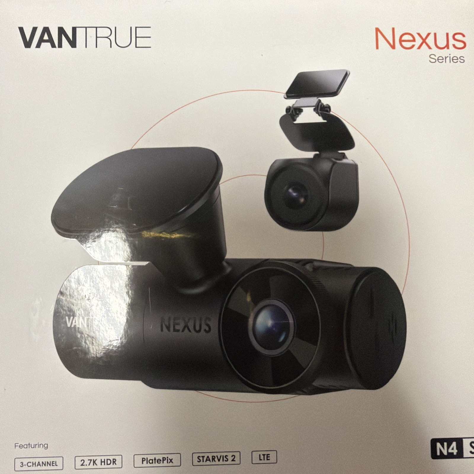 Vantrue N4 S Channel Dash Cam | GPS | WiFi | Voice Control
