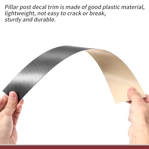 8 Pcs Front Rear Left Right Car Door Pillar Window Trim for Peugeot 508 2011