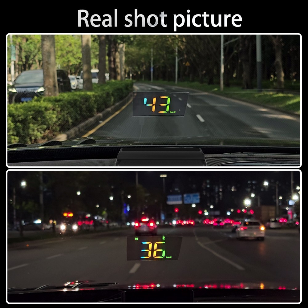 Universal Car HUD Head Up Display With GPS Speedometer For All Vehicles