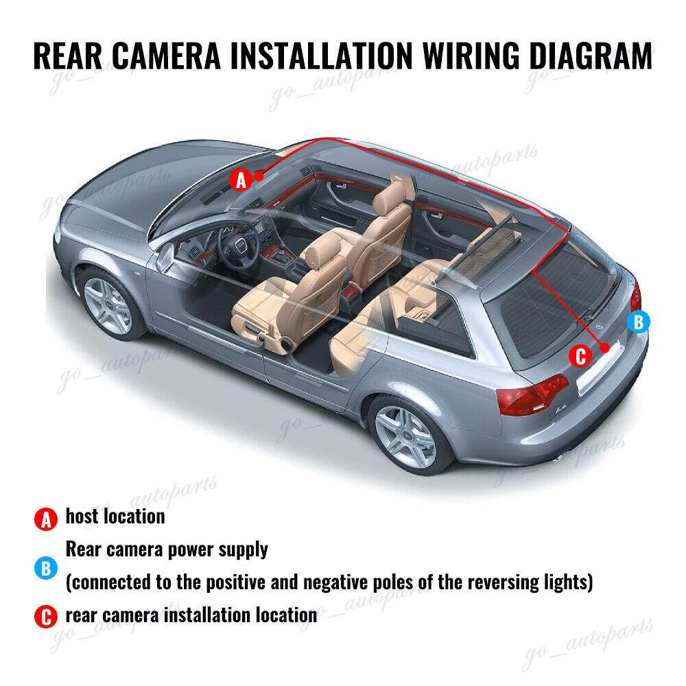 Car Dual Lens Dash Cam HD 1080P Front/Rear/Inside Video Recorder Camera G-sensor