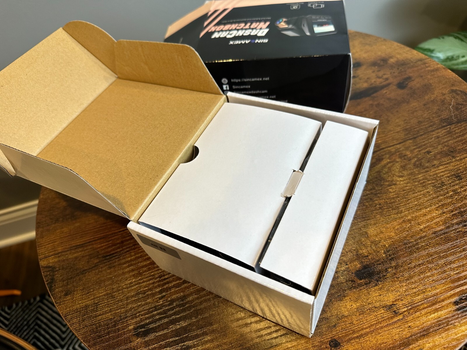 Sincamex Matchbox Mini Front and Rear Dashcam