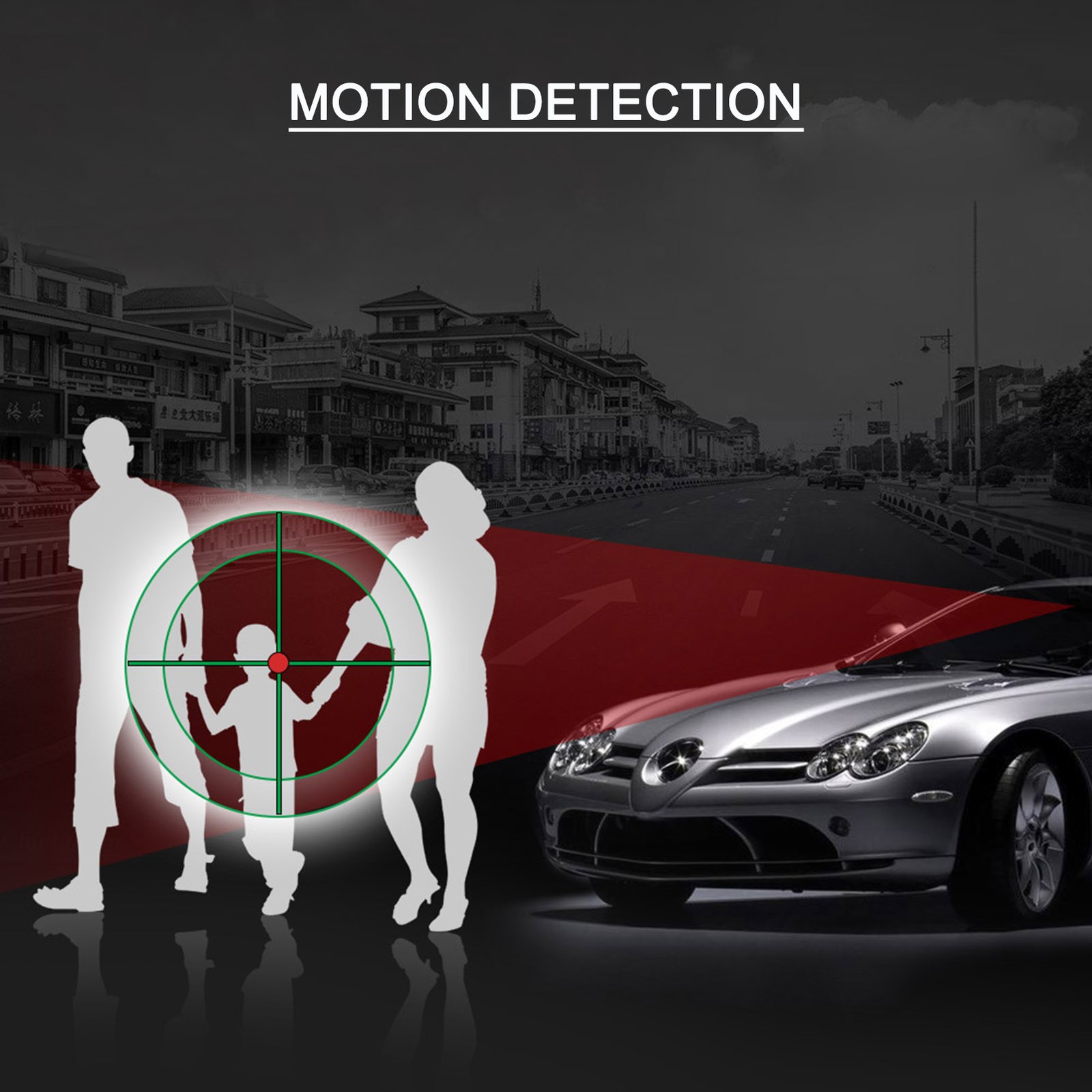 1080P Full Dash Cam With 4 Inch IPS Screen Front And Rear Dual Dash E3Z5
