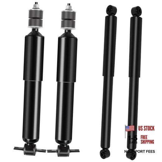 Front Rear Shocks Struts for Ram RWD 349110 344385, Shock Absorbers Fit 2009