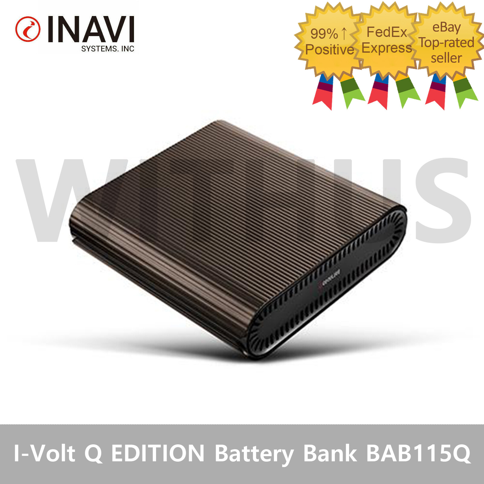 Thinkware INavi BAB115Q I-Volt Q EDITION Battery Bank for INavi QXD7000 QXD8000