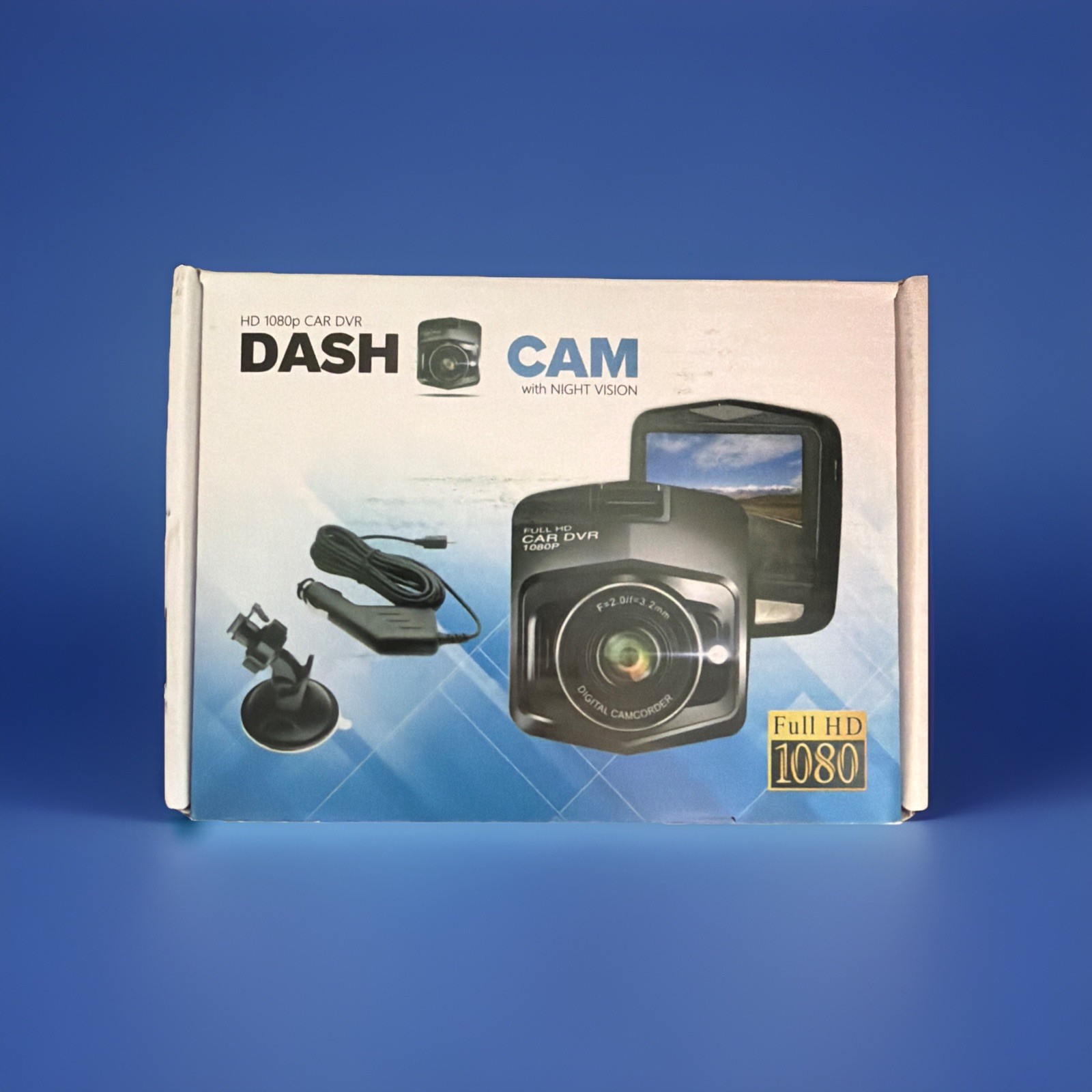 Dashcam HD 1080p Car DVR Camera Video Recorder Night Vision NWT