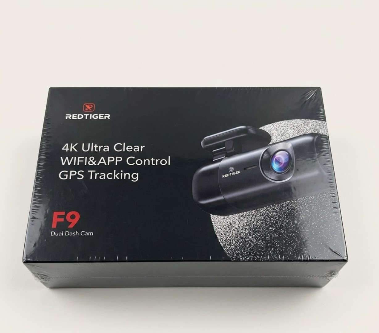 REDTIGER F9 Dual Dash Cam 4K Ultra HD WiFi GPS Car Dashboard Camera Recorder New