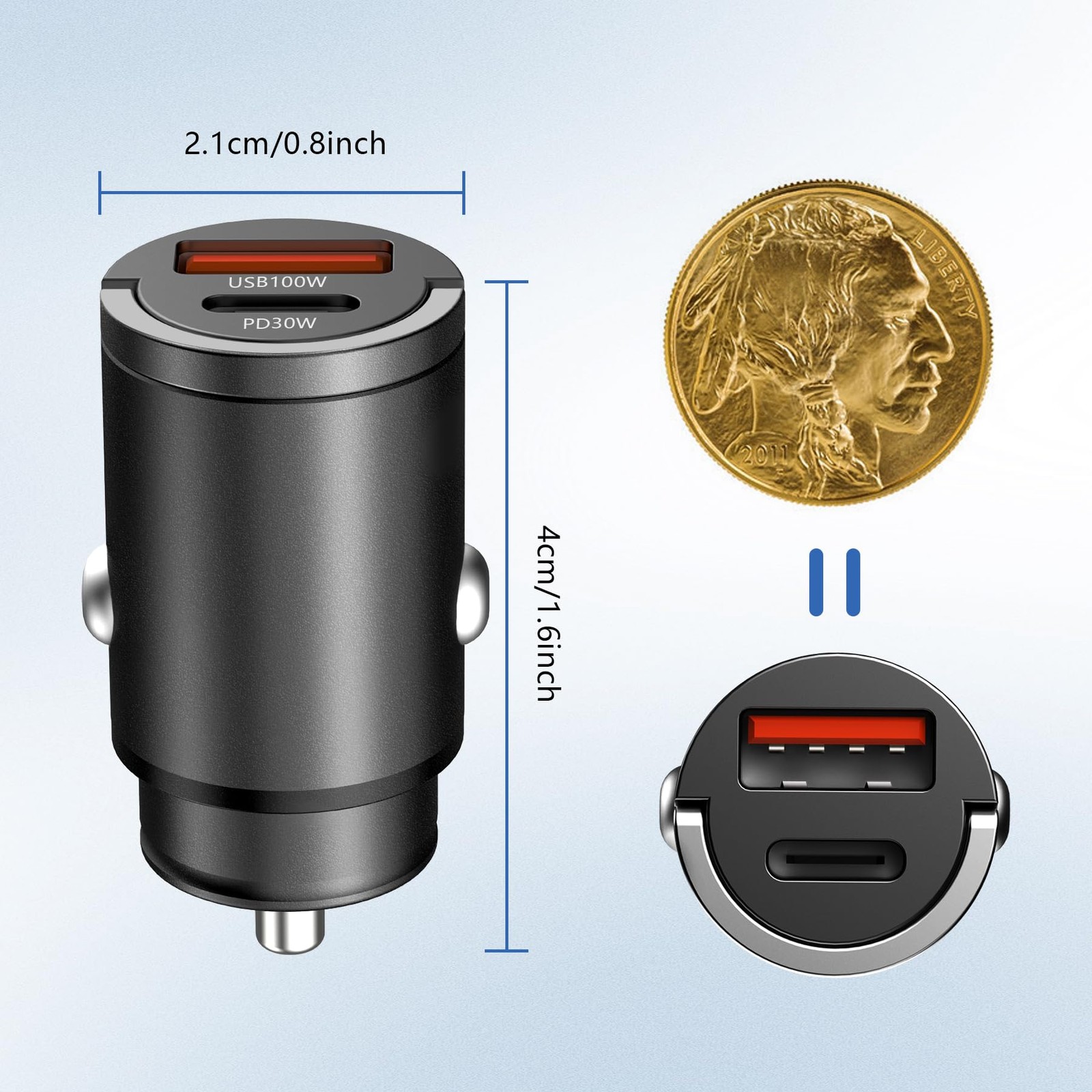 USB C To DC Car Charger Cable For Furrion FOS07TADS Vision S Monitor Cord
