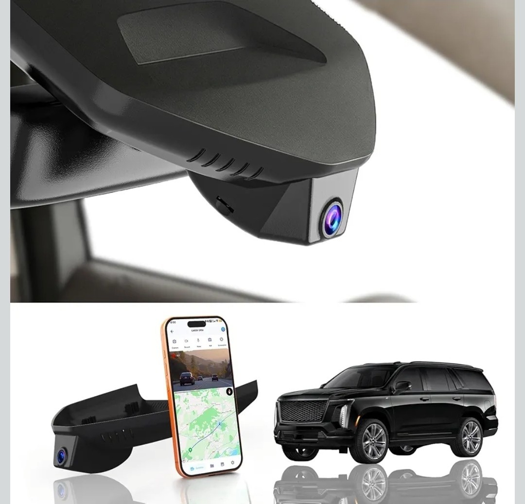 Front 4K Dash Cam Camera Custom fit for Cadillac Gen5 Escalade/Escalade ESV…