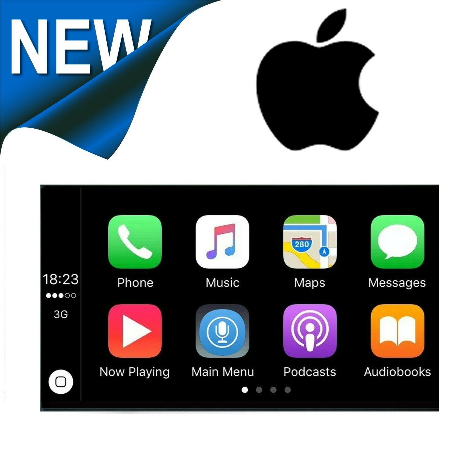 FORD PK RANGER GPS BLUETOOTH APPLE CARPLAY STEREO HEAD UNIT FASCIA CAMERA
