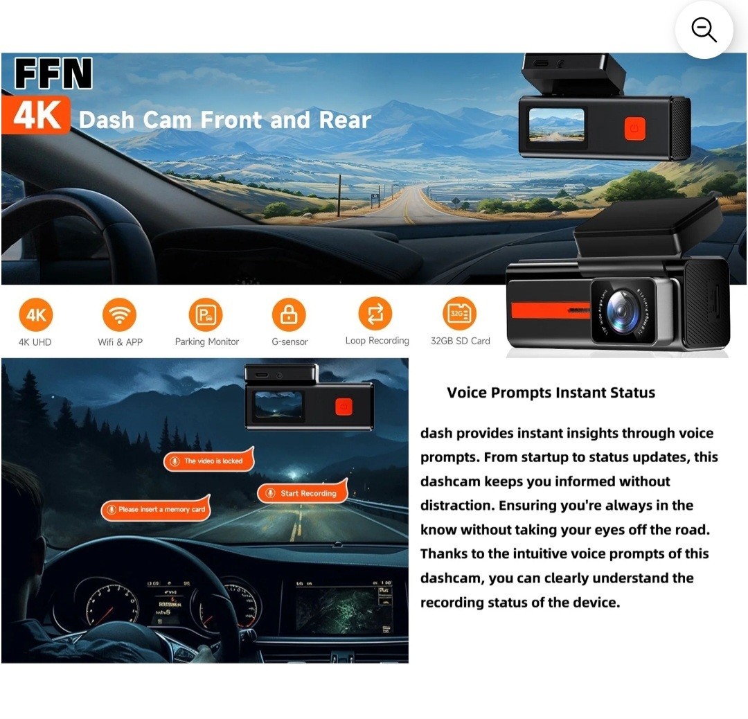 S80 Dash Camera