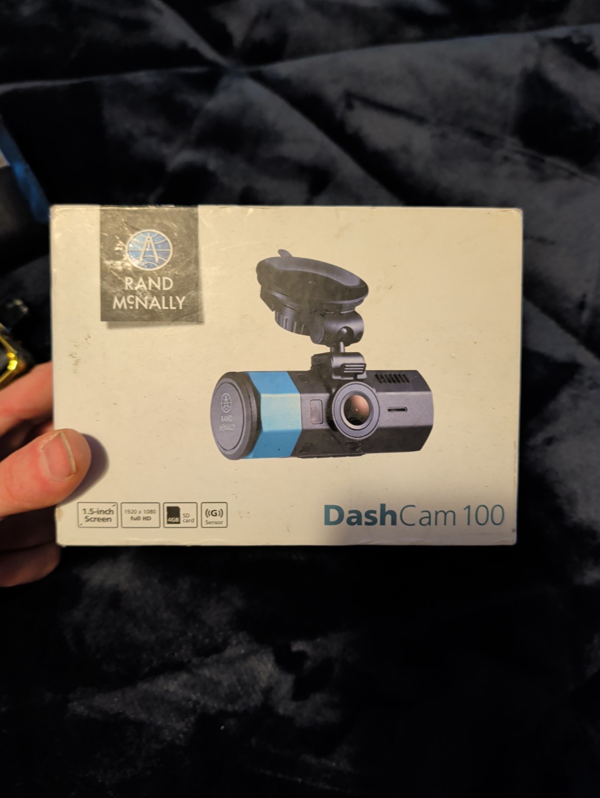 RAND MCNALLY DC100 DASH CAM CAMERA DASHCAM VIDEO RECORDER