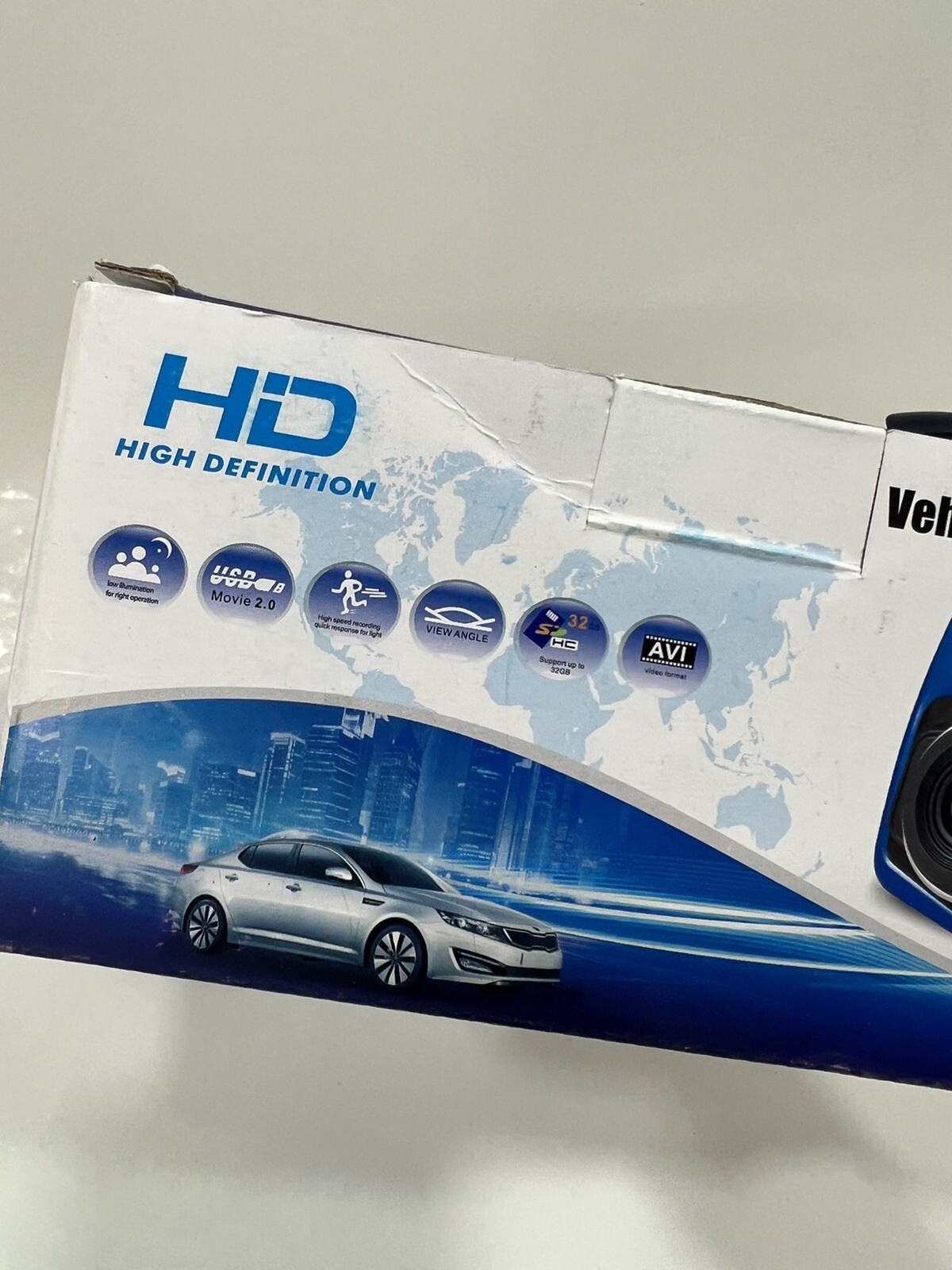 VGUC Vehicle Car Camera Blackbox DVR 2.4″ Screen Full HD 1080P Dash Cam Video
