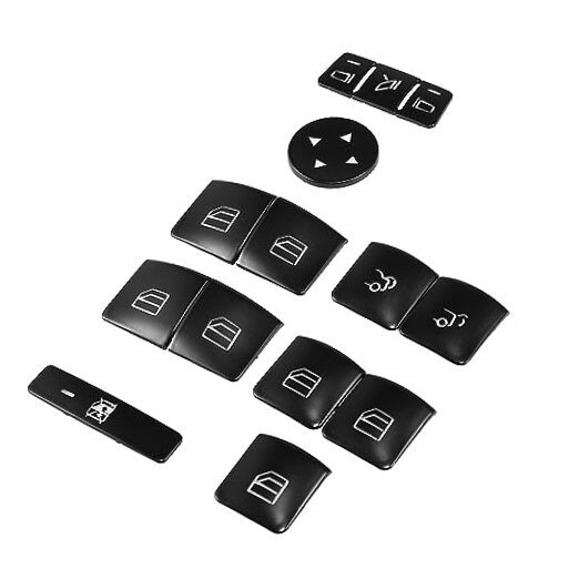 Car Inner Front Rear Left Right Door Armrest Window Switch Button Cover
