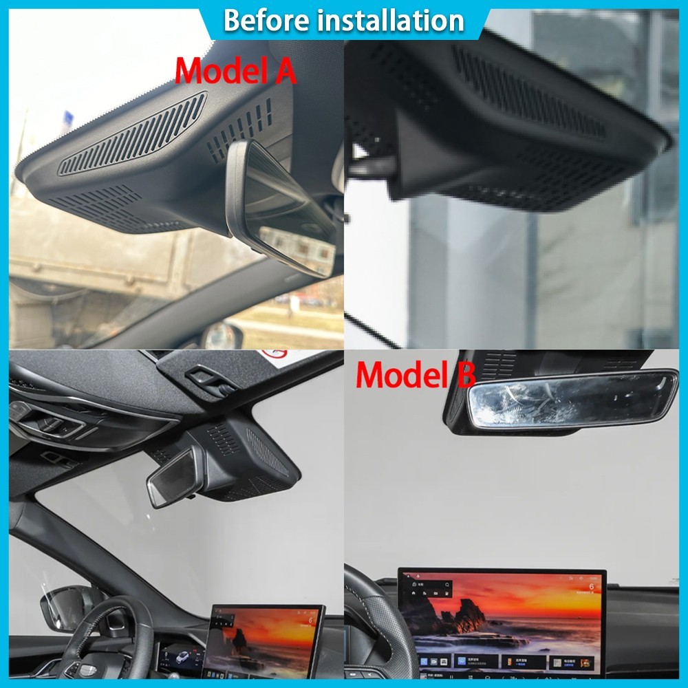 for Geely Coolray Binyue L Cool BelGee Proton X50 4K Wifi DVR Dash Cam Camera