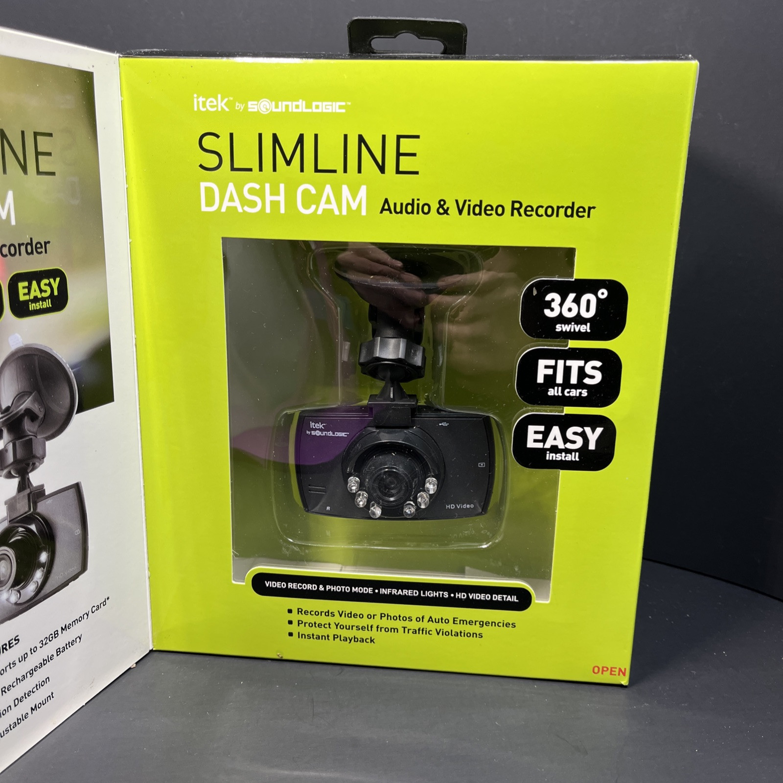 itek by Soundlogic Slimline Dash Cam